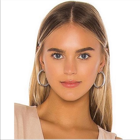 NWT 8 Other Reasons Top Notch Hoop Earrings - Picture 4 of 4